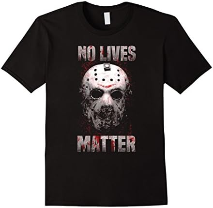 Men's No Lives Matter T-Shirt Large Black