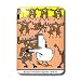 Londons Times Funny Animals Cartoons - Hen-Pecked Moose Lodge Member - Light Switch C...