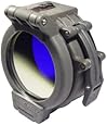 Flip Up Blue Filter for SureFire Flashlights with 1.25" Diameter Bezels
