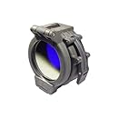 Flip Up Blue Filter for SureFire Flashlights with 1.25" Diameter Bezels