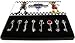 Kingdom Hearts Metal Keyblade Sword Weapon Set Of 8