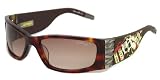 Ed Hardy - AUTHENTIC ED HARDY SUNGLASSES EHS 015 TORTOISE TATOO
