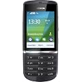 Nokia Asha 300 Handy (6,1 cm (2,4 Zoll) Display, Touchscreen, 5 Megapixel Kamera) Graphite