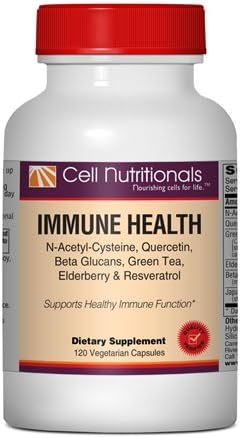 Immune Health, 120 Capsules Beta Glucan N-Acetyl CysteneQuercetin