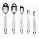 Cuisipro Stainless Steel Measuring Spoon Set, Odd Sizes