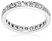 Sterling Silver Cubic Zirconia Eternity Ring