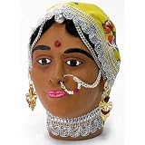 【インドとアジア雑貨】 怪しいインド人【黄色サリー】