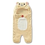 リラックマ・コリラックマ おくるみ もこもこフリースタイプ 変身なりきり ベビーカーにも Rilakkuma Korilakkuma コリラックマ