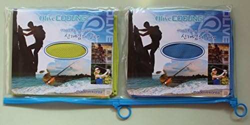 Cooling Sports Towel 2 Packs Cool Air Pad Quick-drying Outdoor Clothing, Exercise ,Gear, Hunting & Fishing ,Cycling,golf