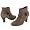 Clay Suede/Brown Patent Combination