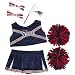 Build-A-Bear Workshop New England Patriots Cheerleader Uniform 6 pc.