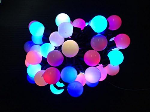 TQS™ 16ft String Lights 20 pcs G40 Bulbs Chirstmas Xmas Party Wedding Lights Color