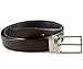 Alpine Swiss Mens Dress Belts Reversible Black Brown Leather Imported from Spain