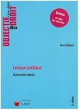 Revue Litec  / Lexique juridique : Expressions latines
