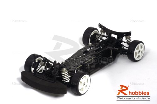 on Road RC Cars-1/10 RC EP XR 4WD On-Road Belt Drive Racing Car Carbon Fiber Chassis Images
