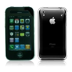COOL BANANAS Full Body Crystal Case für das iPhone 3G / 3GS in Schwarz Hülle Tasche