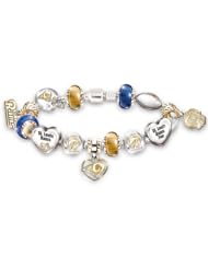 NFL St. Louis Rams Charm Bracelet: Go Rams! #1 Fan by The Bradford Exchange