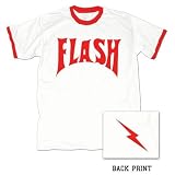  : Flash Gordon Comic Superhero Hero Ringer T-Shirt Tee Shirt