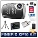 Fujifilm XP10 12 MP Digital Point and Shoot Camera (Black), 5X Zoom Lens, 2.7\