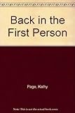 Back in the first person