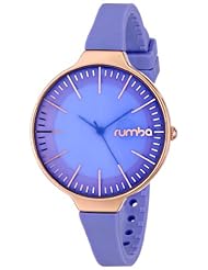 RumbaTime Womens 19176 Orchard Gold Analog Display Japanese Quartz Purple Watch
