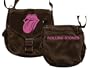 Bioworld Rolling Stones Messenger Bag - Brown Corduroy