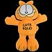 TY Bow Wow Beanies  Garfield  - Cat's Rule
