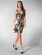 Milly Strappy Bow Dress in Black/Champagne
