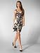 Milly Strappy Bow Dress in Black/Champagne