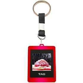 TAO - 80009 - Porte-cl�s photo num�rique � �cran TFT LCD 1,5" - Rouge (Import Royaume Uni)