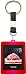 Tao 2009 80010-red Digital Photo Key Chain (Red)