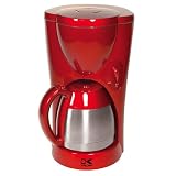 Review Kalorik  / Kalorik Thermo Flask Drip Coffeemaker - Metallic Red