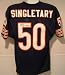 Mike Singletary Autographed/Hand Signed Custom BlueJersey
