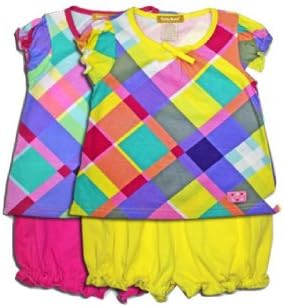 Yellow Bloomers Set for Baby Girl 3-6 Months