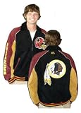 Washington Redskins INFL Helmet Suede Jacket, Size= XX-Large