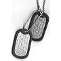 Dog Tag, Authentic, Military, S/S, Matte, Set - 5 lines