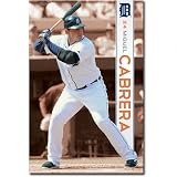 (22x34) Detroit Tigers Miguel Cabrera Sports Poster Print
