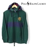 POLO RALPH LAUREN(ポロ ラルフ ローレン)パーカー付ラガーシャツ グリーン 1237999-032 [並行輸入品]