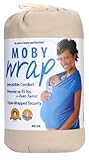 Moby Wrap Original 100% Cotton Baby Carrier, Natural