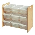 Nine Bin Toy Organizer by Little Colorado - Natural