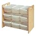 Nine Bin Toy Organizer by Little Colorado - Natural