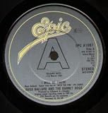 I WILL BE THERE 7 INCH (7" VINYL 45) UK EPIC 1981