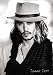 Johnny Depp - Personality Poster (Size: 24'' x 36'')