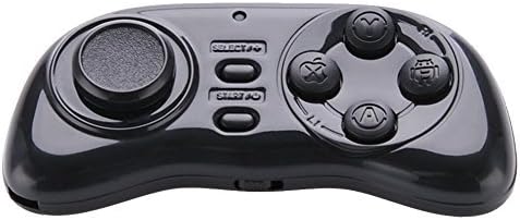 JINSER Universal Smart Mini Portable Wireless Bluetooth Gamepad Remote Control Smart Joystick Selfie Shutter for Cellphone - Black