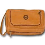 MLB Minnesota Twins Tan Leather Corey Duffel Bag