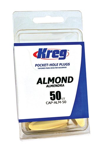 Kreg CAP-ALM-50 Almond Plastic Plugs 50-Count