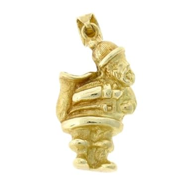 Cheap Girls Jewelry Dazzlers Solid 14k Gold 3D Santa Clause Charm Pendant Available in three colors from jewelsberry (weights: 6.2 grams only) For Sale Cheap Girls Jewelry Dazzlers Solid 14k Gold 3D Santa Clause Charm Pendant Available in three colors from jewelsberry (weights: 6.2 grams only) For Sale
