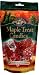 Hard Maple Flavored Candies in a Maple Leaf Shape, Made with Real Maple Syrup, Individually Wrapped, in a Resealable Pouch