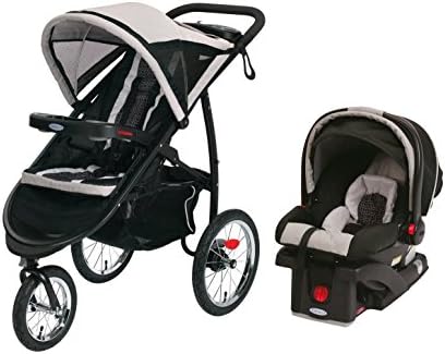 Graco Pierce FastAction Jogger Stroller with SnugRide 30 Click Connect Car Seat
