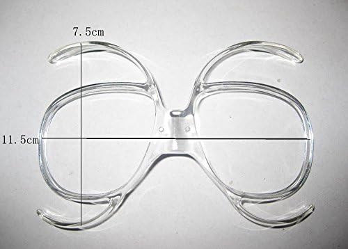 1-4 QTY SPECIAL PRICING plus FREE $4 GOGGLE BAGS: SportCamZ Univeral Rx prescription goggle insert for ski and snowboard goggles